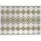 Foundry Select Rafe Indoor Door Mat Synthetics in Gray/White/Brown | 36" W x 60" L | Wayfair C8D3AD1287504419974DE25904659B4F