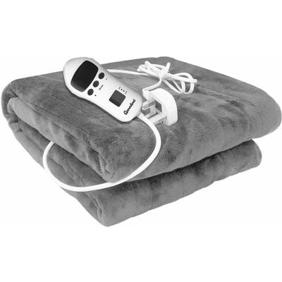 Fleece heated electric blanket -...