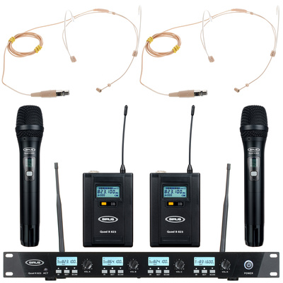 Sirus Quad R/2H/2B/ 2 Headmike D Set - Thomann Italia