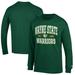 Men's Champion Green Wayne State Warriors Jersey Est. Date Long Sleeve T-Shirt