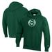 Men's Champion Green Colorado State Rams Reverse Weave Fleece Pullover Hoodie