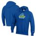 Men's Champion Royal Delaware Fightin' Blue Hens Reverse Weave Fleece Pullover Hoodie