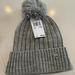 Michael Kors Accessories | Michael Kors Gray Winter Knit Hat Pom Pom | Color: Gray | Size: Os