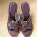 Michael Kors Shoes | Michael Kors Brown/Espresso Sandals Size 8 Leather 4" Heel | Color: Brown | Size: 8