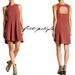 Free People Dresses | Free People Baby Love Trapeze Dress Red Xs | Color: Red | Size: Xs