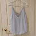 Free People Tops | Free People Deep V Bandeau Cami Tank Top, Size M | Color: Purple/Silver | Size: M