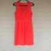 Madewell Dresses | Madewell Bright Coral Dress With Keyhole Back, Size 0 | Color: Pink | Size: 0