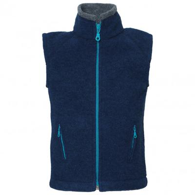 Reiff - Kid's Fleeceweste Colori - Merinoweste Gr 98/104 blau Image