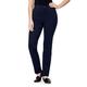 Gloria Vanderbilt Women's Amanda Classic High Rise Tapered Jean, Midnight Affair, 10 Regular