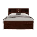 Full Bed Merlot in New Merlot - Global Furniture USA LINDA-M-FB (M)