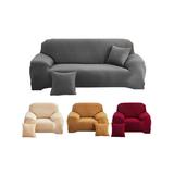 Stretchy Sofa Cover: Navy/One-Se...