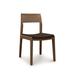 Copeland Furniture Iso Microsuede Side Chair Fabric in Brown | 32.5 H x 18.375 W x 21.25 D in | Wayfair 8-ISO-40-78-Brazil