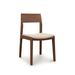 Copeland Furniture Iso Microsuede Side Chair Fabric in Red/Brown | 32.5 H x 18.375 W x 21.25 D in | Wayfair 8-ISO-40-04-Hemp