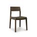 Copeland Furniture Iso Microsuede Side Chair Fabric in Brown | 32.5 H x 18.375 W x 21.25 D in | Wayfair 8-ISO-40-77-Hemp