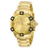 #1 LIMITED EDITION - Invicta Pro Diver Swiss Ronda 515 Caliber Unisex Watch - 38mm Gold (27881-N1)