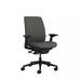 Steelcase Amia Ergonomic Task Chair Upholstered in Gray/Black | 44.25 H x 27.5 W x 24.75 D in | Wayfair AMIA FAB-509-5G59-4799-HF