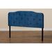 Rosdorf Park Aslynn Upholstered Panel Headboard Upholstered in Blue | 47.8 H x 79.7 W x 2 D in | Wayfair F2337669C4284415A45FE1668D7E8750