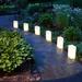 The Holiday Aisle® Battery Luminary & Pathway Lights in White | 10 H x 3.5 W x 6 D in | Wayfair 8E09AE767AE64D2B89F2E304B52FCEAC