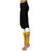 Women's Black Fort Hays State Tigers Color Block Yoga Leggings