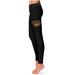 Women's Black San Francisco State Gators Thigh Logo Yoga Leggings