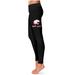 Women's Black South Alabama Jaguars Thigh Logo Yoga Leggings