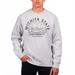 Men's Uscape Apparel Heathered Gray Wichita State Shockers Premium Fleece Crew Neck Sweatshirt