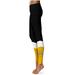 Women's Black Idaho Vandals Color Block Yoga Leggings