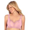 Plus Size Women's Comfort Choice® Wireless Gel Strap Bra by Comfort Choice in Rose Quartz (Size 42 G)