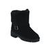 Women's Faux Suede 1.5" Heel With Berber Back Boot by GaaHuu in Black (Size 7 M)