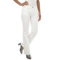 Plus Size Women's True Fit Stretch Denim Bootcut Jean by Jessica London in White (Size 24) Jeans