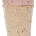 Gucci Accessories | Gucci Crystal Embellished Gg Socks In Beige | Color: Cream/Silver | Size: Various