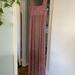 Free People Dresses | Floor Length Dusty Rose Lace Free People Dress | Color: Pink/Purple | Size: S