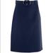 Gucci Skirts | Gucci Interlocking G Belted Skirt | Color: Blue | Size: Various