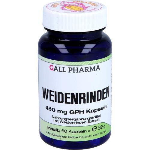 Hecht-Pharma – WEIDENRINDEN 450 mg GPH Kapseln Mineralstoffe