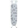 Wenko - Bügeltisch Base 110 x 30 cm, Bügelbrett höhenverstellbar, Weiß, Metall mehrfarbig - weiß