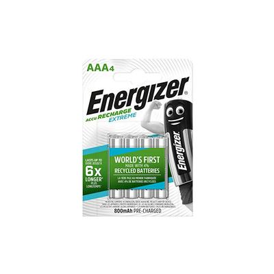 Energizer - NiMH-Akku, 1,2 v, 800 mAh (pack à 4 stück)