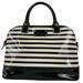 Kate Spade New York Bags | Kate Spade Purse Wellesley Patentstripe Small Rachelle Wkru2505 Leather $295 Nwt | Color: Black/White | Size: Medium