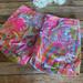 Lilly Pulitzer Shorts | Lilly Pulitzer The Callahan Short Multicolor Print Shorts Size 0 | Color: Green/Pink | Size: 0