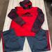 Adidas Matching Sets | Guc Boys Lg Adidas 2 Pc Outfit | Color: Gray/Red | Size: Lb