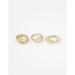 American Eagle Outfitters Jewelry | American Eagle Pearl Ring 5-Pack Size 6 | Color: Gold | Size: Os