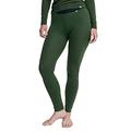 DANISH ENDURANCE Women's Merino Tights XL Green 1-Pack