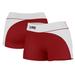 Women's Crimson/White Loyola Marymount Lions Curve Side Shorties