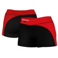 Women's Black/Crimson Nebraska Omaha Mavericks Curve Side Shorties