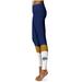 Women's Navy California Baptist Lancers Color Block Yoga Leggings