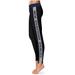 Women's Black/Gray New Hampshire Wildcats Side Stripe Yoga Leggings