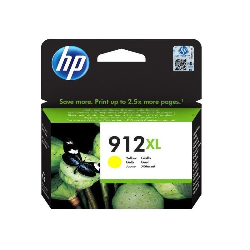HP 912XL Druckerpatrone Original Gelb 3YL83AE Tinte Image