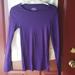 J. Crew Tops | J Crew Top | Color: Purple | Size: M