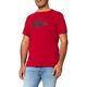 Lacoste Sport TH2042 Tee-Shirt, Coccinelle/Marine, XL Homme