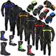 Motorbike Suit Gloves Motorbike Boots Shoes 2 Piece Suit Rider Bike Motorcycle Motorbike Waterproof Suit Jacket with Trouser Gloves Boots CE Armour All Weather for Mens (Green, 3XL Jacket+ 3XL Trouser-L32'')