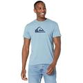 Quiksilver Men's Comp Logo Tee Shirt, CITADEL BLUE AQYZT07471, Large